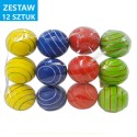 PIŁKI PIANKOWE "ŚLIMAK" - 12 szt.