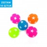 PIŁKI KAUCZUKOWE "GWIAZDKI"- 10 szt.
