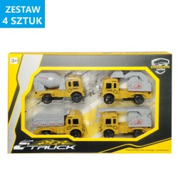 POJAZDY BUDOWLANE "TRUCK" - 4 szt.