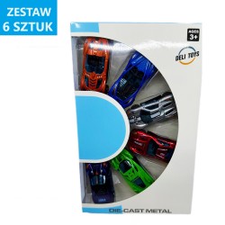 AUTKA METALOWE "DELI SPORT" - 6 szt.