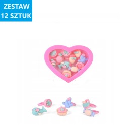 PIERŚCIONKI "SERIA - 14" - 12 szt.