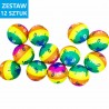 PIŁKI PIANKOWE  'MIX - 4" - 12 szt.
