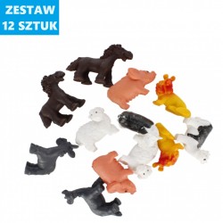 ZWIERZĄTKA  DOMOWE "FARM-BOX"- 12 szt.