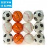 PIŁKI PIANKOWE "SPORT -2" - 12 szt.