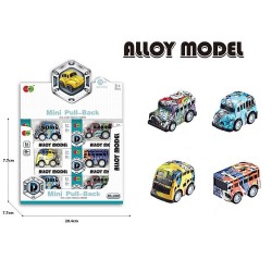 AUTOBUS METALOWY "SERIA - 4" - 1 szt.