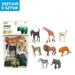 DZIKIE ZWIERZĄTKA "SERIA  - 9"- 8 szt.