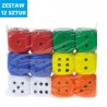 PIŁKI PIANKOWE "KOSTKA" - 12 szt.