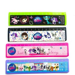 LINIJKA SZKOLNA "LITTLEST PET SHOP" - 1 szt.