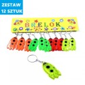 BRELOKI ODBLASKOWE "RAKIETA" - 12 szt.
