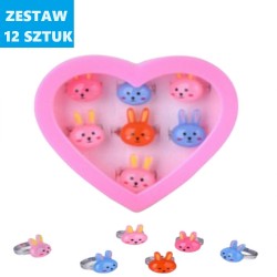 PIERŚCIONKI "SERIA - 21" - 12 szt.