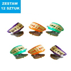 SKACZĄCE SZCZĘKI "SERIA - 3" - 12 szt.