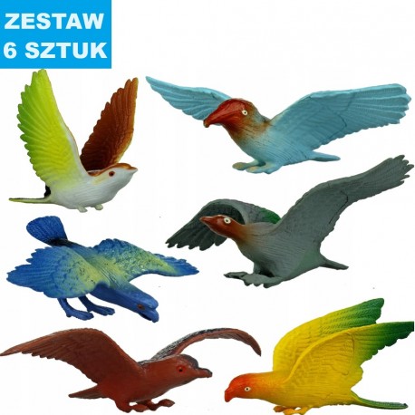 ZESTAW PTAKI (SERIA 2) - 6 szt.