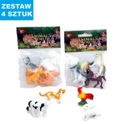 ZWIERZĄTKA  DOMOWE "SERIA - 10"- 4 szt.