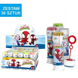 BAŃKI MYDLANE "SPIDEY" - 36 szt.