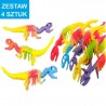 ZABAWKA SENSORYCZNA "DINOZAUR-SZKIELET" - 4 szt.
