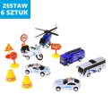 DUŻE POJAZDY "POLICJA" - 6 szt.