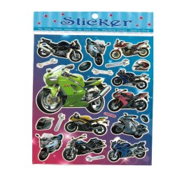 NAKLEJKI "MOTORY - 10"