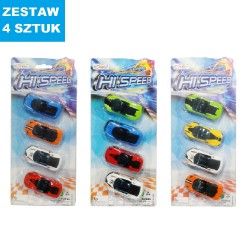 AUTKA METALOWE "HI SPEED -2" - 4 szt.