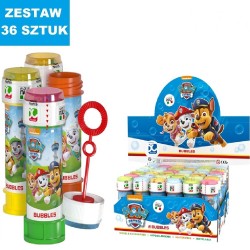 BAŃKI MYDLANE "PSI PATROL" - 36 szt.