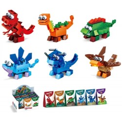 KLOCKI "DINOSAUR"- 1 szt.