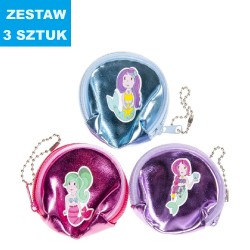 PORTMONETKI "SYRENKA" - 3 szt.