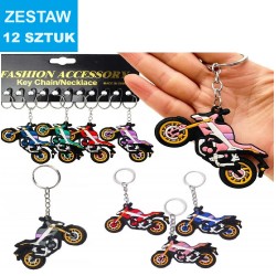 BRELOKI "MOTORY-3" - 12 szt.