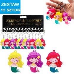 BRELOKI "SYRENKA - 7" - 12 szt.