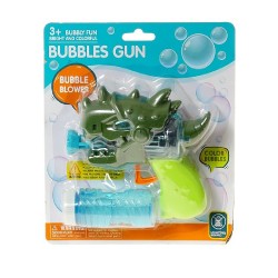 BAŃKI MYDLANE "PISTOLET  DINOZAUR" - 1 szt.