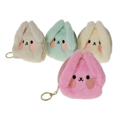 PORTMONETKA PLUSZOWA "ZAJĄCZEK"  - 1 szt.