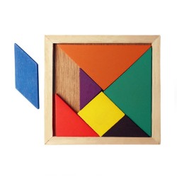 UKŁADANKA DREWNIANA "WOOD  - 2" - 1 szt.