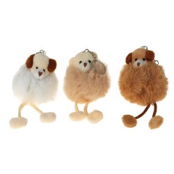 BRELOK PLUSZOWY "PIESEK" - 1 szt.