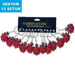 BRELOKI "BIEDRONKI - 1" - 12 szt.