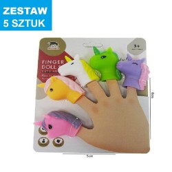 PACYNKA "JEDNOROŻEC NA PALCE" - 5 szt.