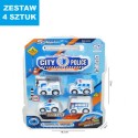 POJAZDY "CITY-POLICE" - 4 szt.