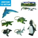 BRELOKI "ZWIERZĘTA WODNE - 2" - 12 szt.