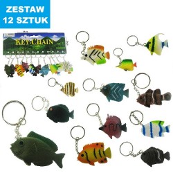 BRELOKI "RYBY" - 12 szt.