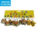 BRELOKI "PSZCZÓŁKI - 4" - 12 szt.