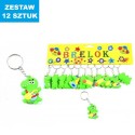BRELOKI "KROKODYL - 1"- 12 szt.