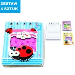 NOTES "ZWIERZĄTKA - 3" - 4 szt.