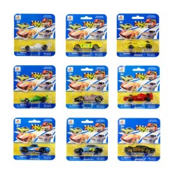 AUTKO METALOWE "BLISTER - RACING CAR" (SERIA 2) - 1 szt.