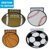 NOTESIK "SPORT - 2" - 12 szt.