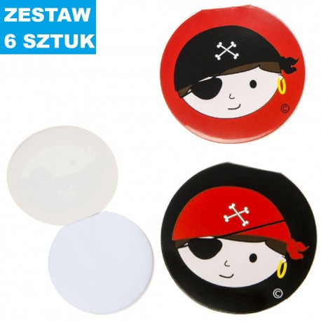 NOTESIKI "PIRAT"- 6 szt.