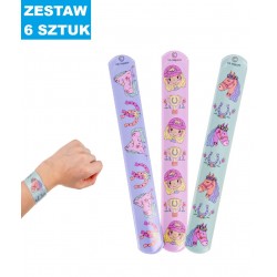 OPASKI ZACISKOWE "KONIE" - 6 szt.