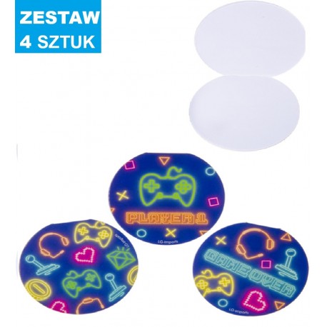 NOTESIKI "GRACZA"- 4 szt.