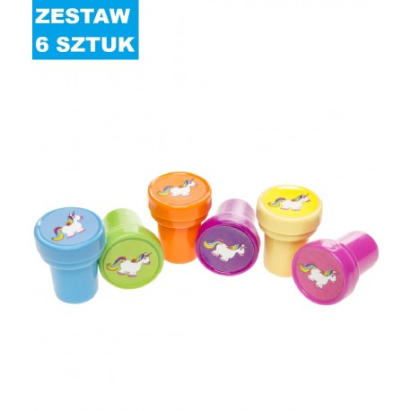 PIECZĄTKI  "JEDNOROŻEC" - 6 szt.