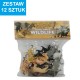 ZWIERZĄTKA  DZIKIE "SERIA - 27"- 12 szt.
