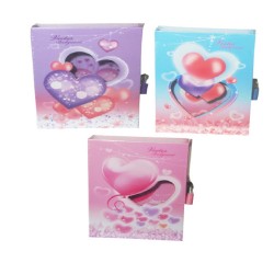 PAMIĘTNIK PREMIUM "SERCE - MIX" - 1 szt.