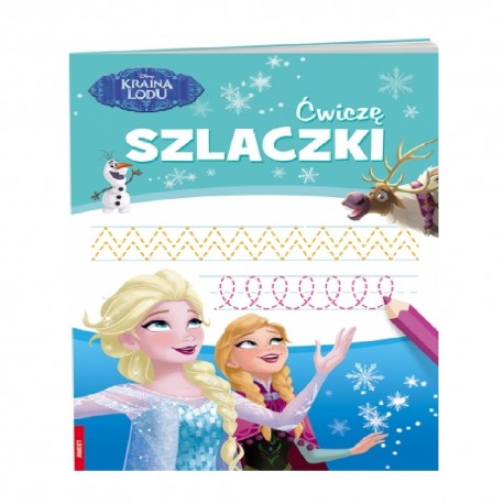 KSIĄŻECZKA EDUKACYJNA "KRAINA LODU .ĆWICZĘ SZLACZKI"