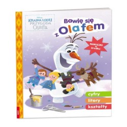 KSIĄŻECZKA EDUKACYJNA "KRAINA LODU.BAWIĘ SIĘ Z OLAFEM"