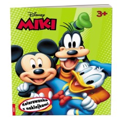 KOLOROWANKA Z NAKLEJKAMI "MIKI"